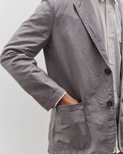 Universal Works Two Button Jacket, Mid Grey