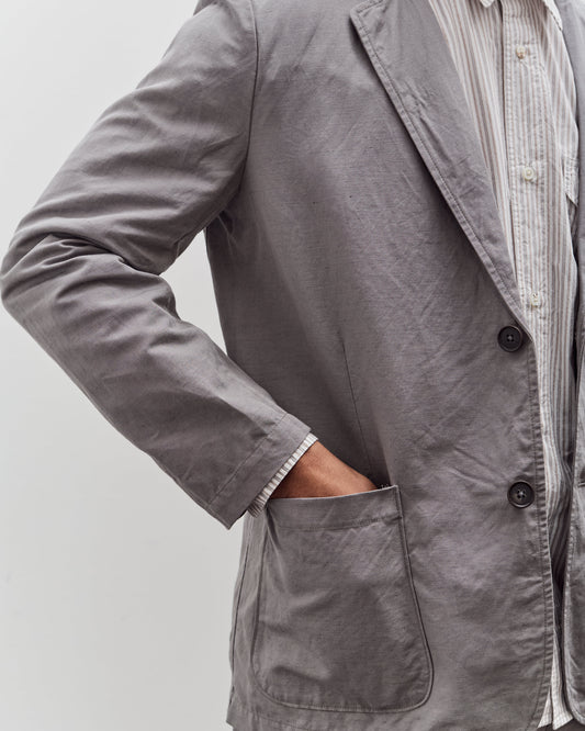 Universal Works Two Button Jacket, Mid Grey