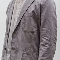 Universal Works Two Button Jacket, Mid Grey
