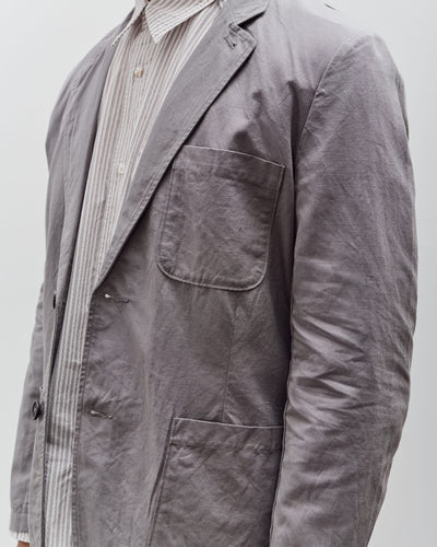 Universal Works Two Button Jacket, Mid Grey