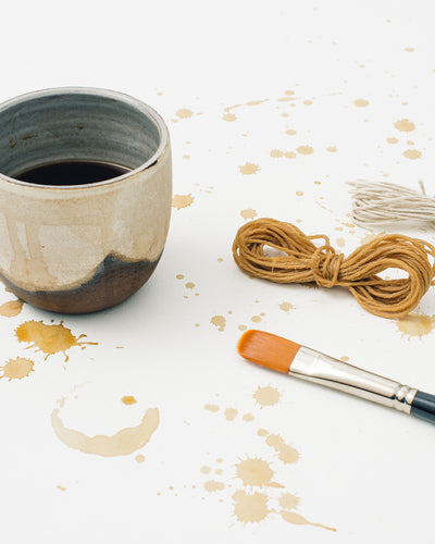 "Coffee" Aurum Goods Natural Dyeing Workshop