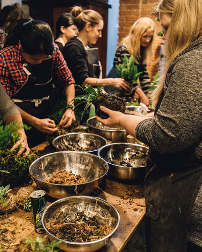 "Living Vessels" Kokedama Workshop