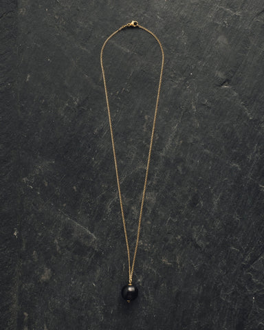 Rou Jewelry Black Moon Necklace