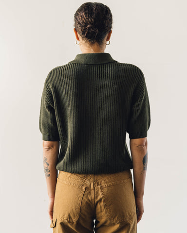 7115 Collared Pullover, Olive