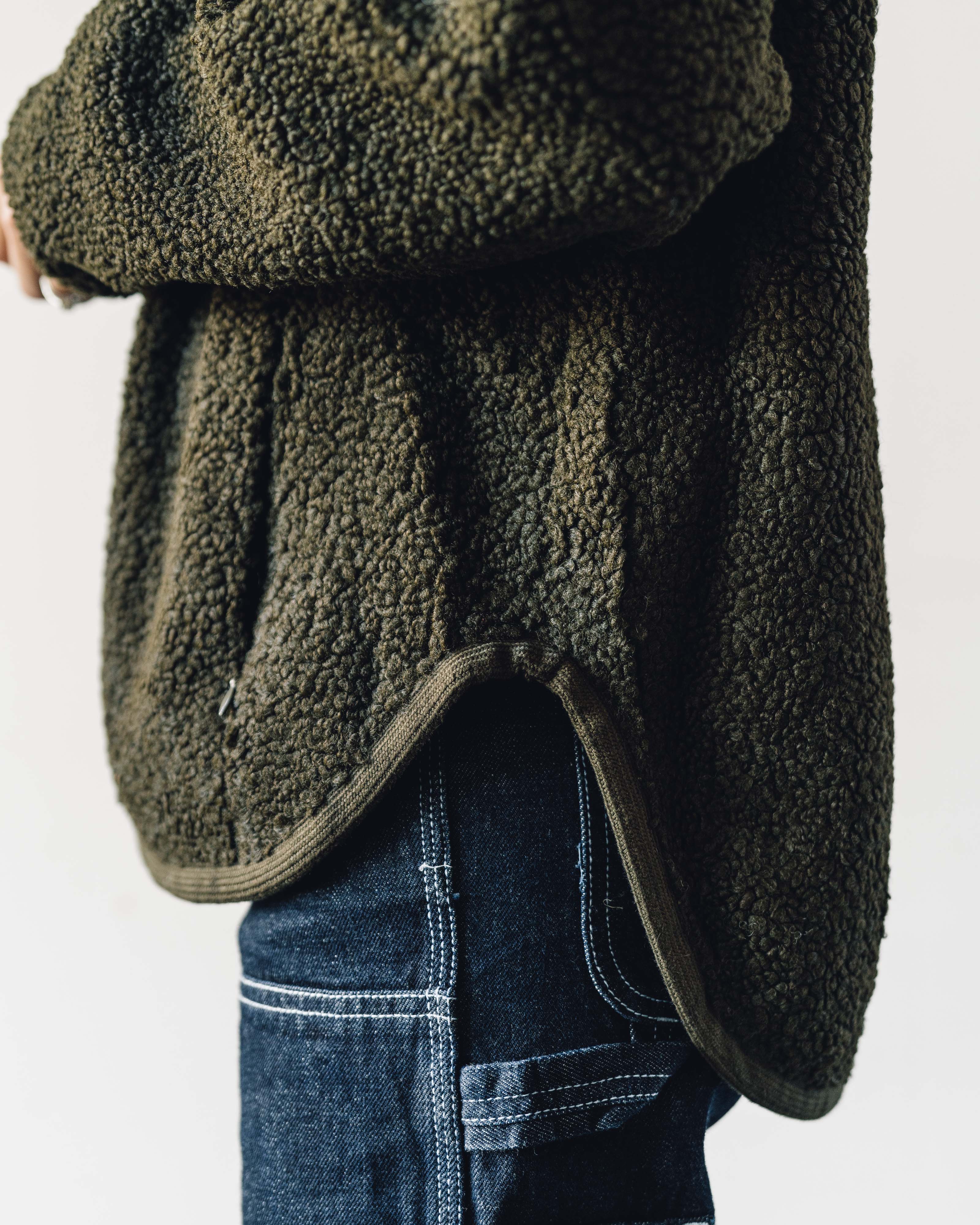 7115 Curly Jacket, Olive – Glasswing