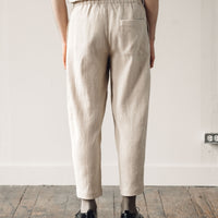 7115 Unisex Elastic Pull-Up Trouser, Oatmeal