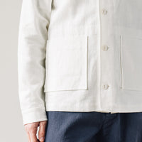 7115 Unisex Chore Jacket, Off-White