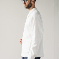 7115 Unisex Chore Jacket, Off-White