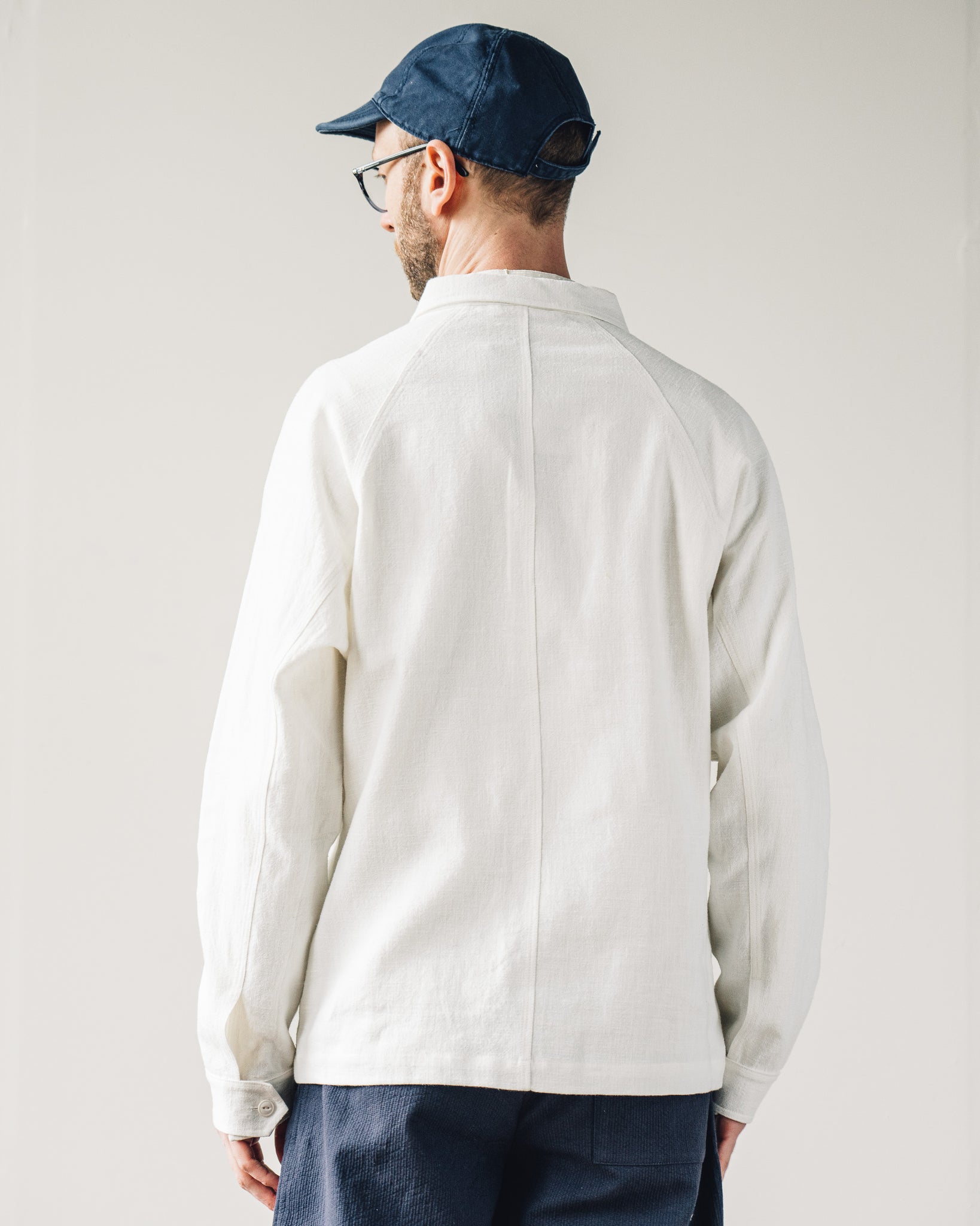 7115 Unisex Chore Jacket, Off-White