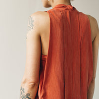 7115 Origami Dress, Coral
