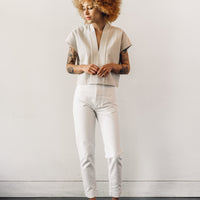 7115 V Neck Panel Top