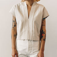 7115 V Neck Panel Top