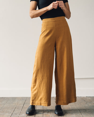 7115 Linen Wide-Legged Trouser