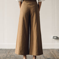 7115 Wide-Legged Trouser, Caramel