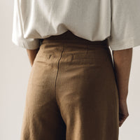 7115 Wide-Legged Trouser, Caramel
