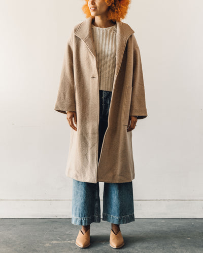 7115 Wool Fall Coat, Desert Sand