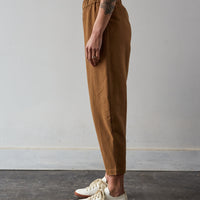 7115 Elastic Pull-Up Trouser, Caramel