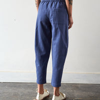 7115 Elastic Pull-Up Trouser, French Blue