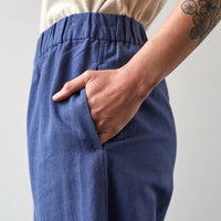 7115 Elastic Pull-Up Trouser, French Blue