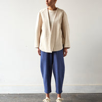 7115 Elastic Pull-Up Trouser, French Blue