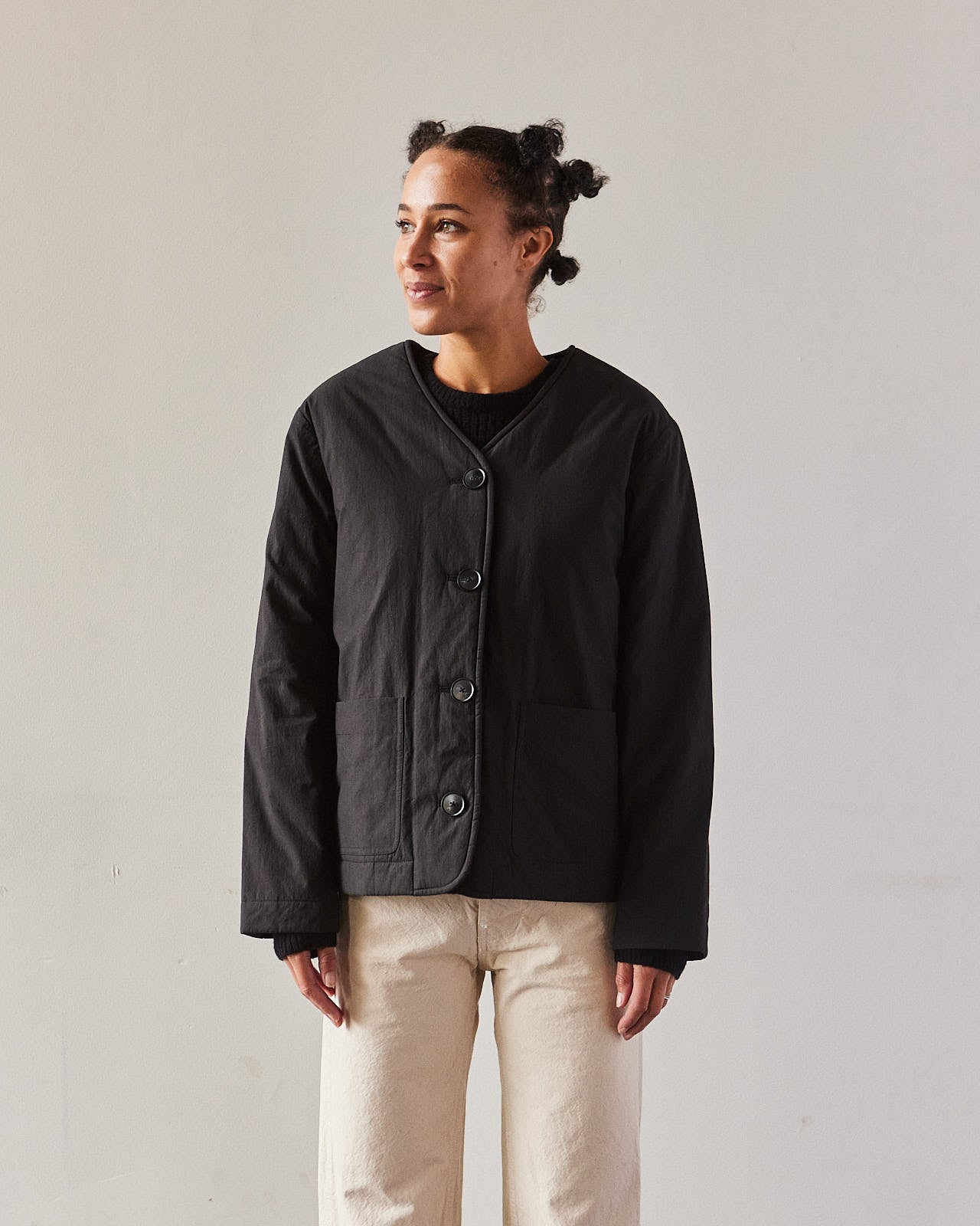 7115 Everyday Liner Jacket, Black | Glasswing