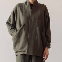 7115 Gauze Sumo Jacket, Deep Moss