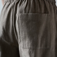7115 Unisex Heavy Canvas Elastic Pull-Up Trouser, Light Umber
