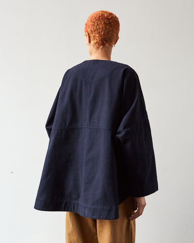 7115 Lantern Sleeves Jacket, Navy