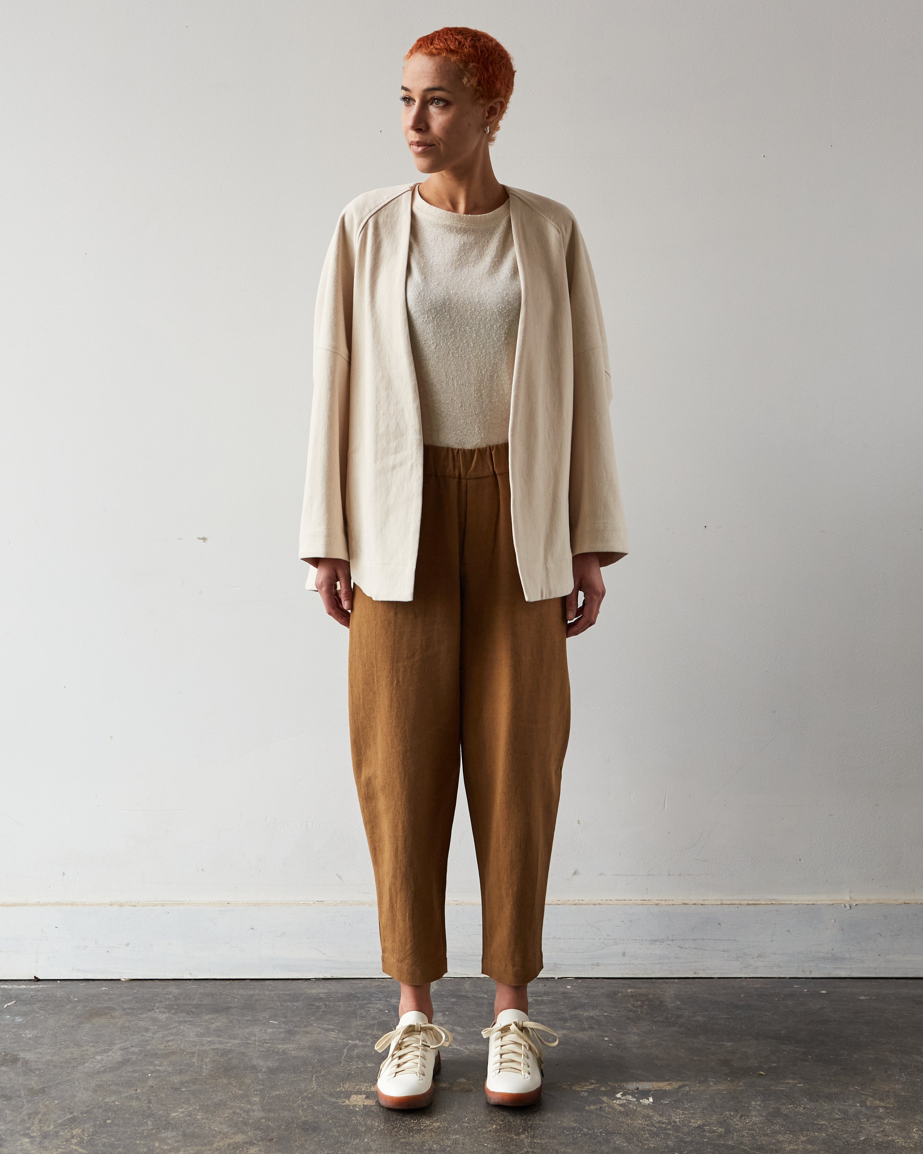 【美品】CLANE LANTERN SLEEVE JACKET 7115LanternSleevesJacket_Off-