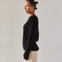 7115 Molly Everyday Crewneck Sweater, Black