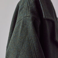7115 Oversized Wool Coat, Dark Moss