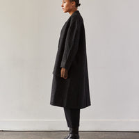 7115 Pockets Long Coat, Charcoal