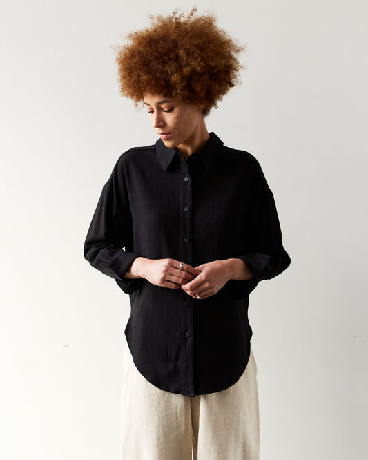 7115 Signature Dolman Shirt, Black