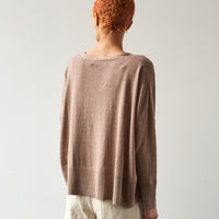 7115 Summer V-Neck Sweater, Taupe