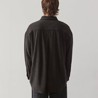 7115 Unisex Dolman Shirt, Black