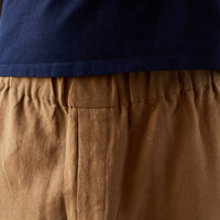 7115 Elastic Pull-Up Unisex Trouser, Caramel