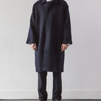 7115 Unisex Winter Wool Duster, Navy