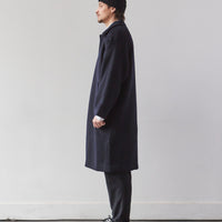 7115 Unisex Winter Wool Duster, Navy