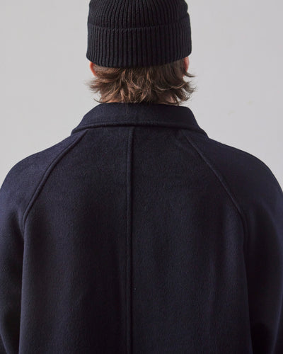7115 Unisex Winter Wool Duster, Navy