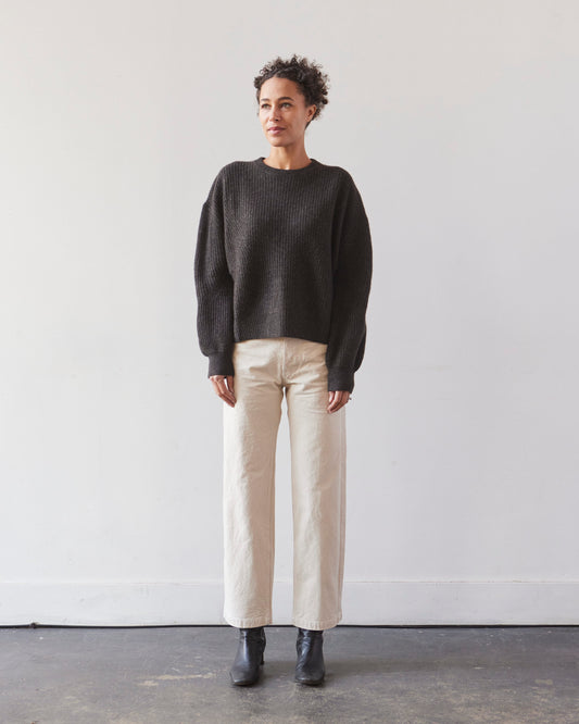 7115 Yak Poet Sleeves Sweater, Molasses