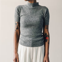 7115 Mockneck Fitted Tee, Husky