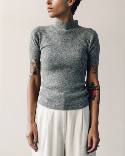 7115 Mockneck Fitted Tee, Husky