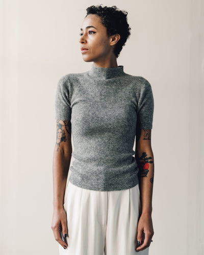 7115 Mockneck Fitted Tee, Husky