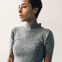 7115 Mockneck Fitted Tee, Husky