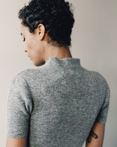 7115 Mockneck Fitted Tee, Husky