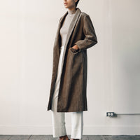 7115 Open Fall Coat, Tobacco