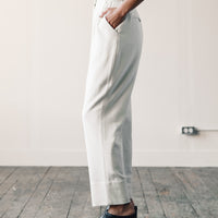 7115 Painter Wool Trouser, Off-White