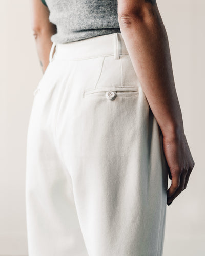 7115 Painter Wool Trouser, Off-White