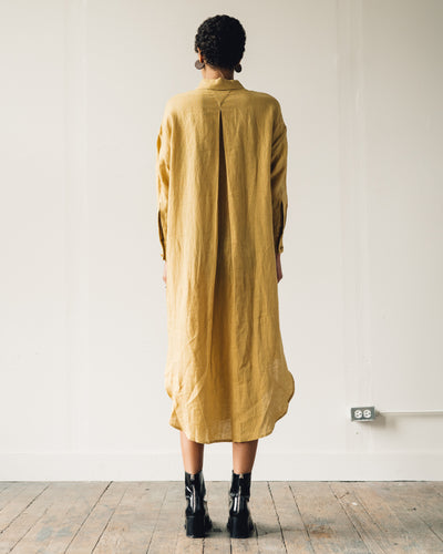 7115 Dolman Shirtdress, Chartreuse