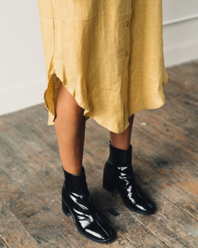 7115 Dolman Shirtdress, Chartreuse